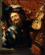 Merry Fiddler Gerrit van Honthorst
